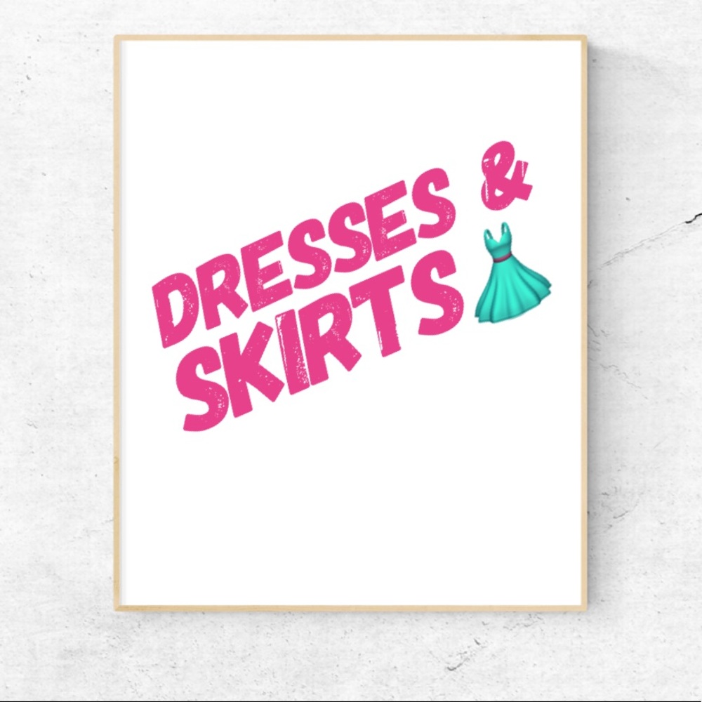 Cute dresses and skirts